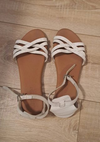 Sandalias Blancas Talla 39