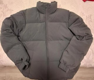 Anorak Acolchado Sandro Paris Gris oscuro/Antarcit