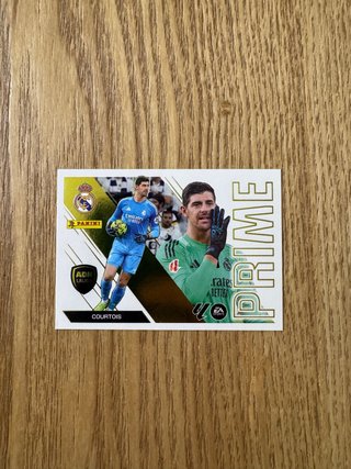 Cromo Prime Courtois Real Madrid