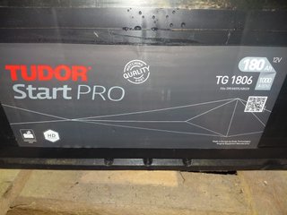 Batería Tudor Start PRO 180Ah 12V