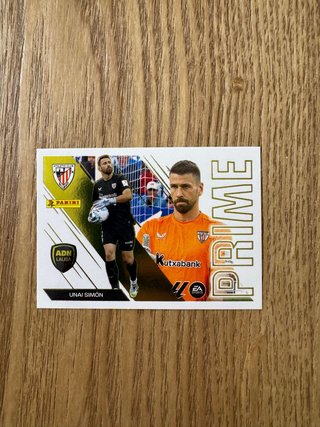 Cromo Prime Unai Simón Panini LaLiga 2026-27