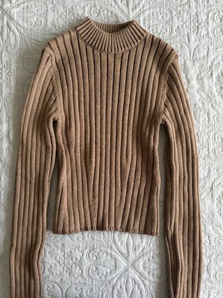 Jersey Bershka de Punto Canalé