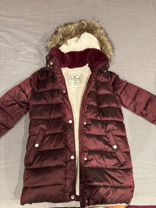 Anorak Abercrombie Kids Rojo