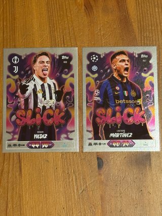 2 Cartas Topps Match Attax 20 Anni SLICK