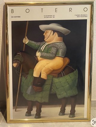 Cuadro Botero - La Corrida