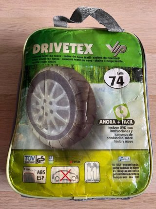 Cadenas textiles para nieve Drivetex Talla 74
