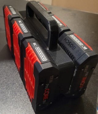 Soporte Porta 6 Baterías Bosch 18 V