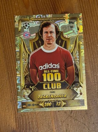 Carta Topps Match Attax 20 Anni Franz Beckenbauer