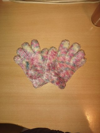 Guantes de Lana Multicolor