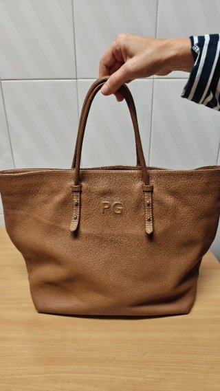 Bolso Purificación García Marrón