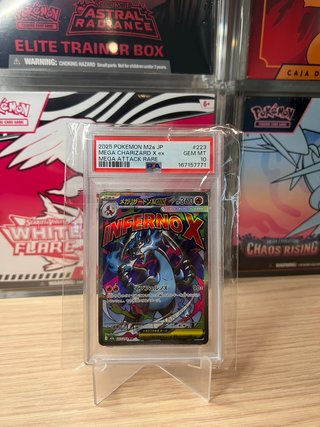Carta Pokémon Mega Charizard X ex PSA 10
