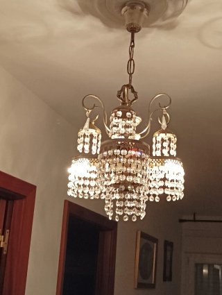 Lámpara de techo estilo araña