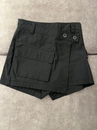 Falda-pantalón negra