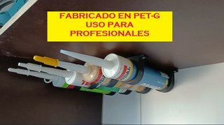 2 Soportes para 8 cartuchos de silicona