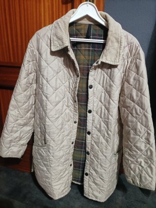 Chaqueta Barbour Acolchada Beige Talla XL