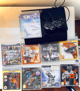 PlayStation 3 Super Slim 500GB ¡LOTE COMPLETO!