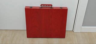 @ Maletín de Madera para Pinturas y Manualidades