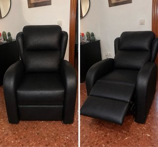 Sillón Reclinable Negro