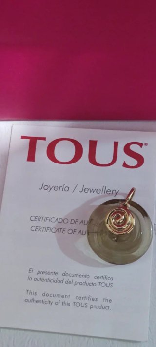 Colgante Tous de Oro