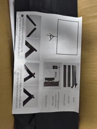 Pantalla de Proyector 100 Pulgadas con Trípode