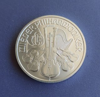 Moneda 1 Onza de Plata 999 Filarmonica