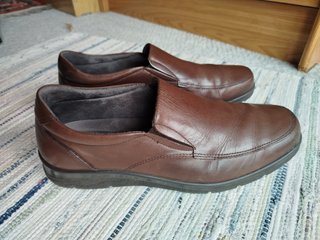 Zapatos de piel Pitillos marrones