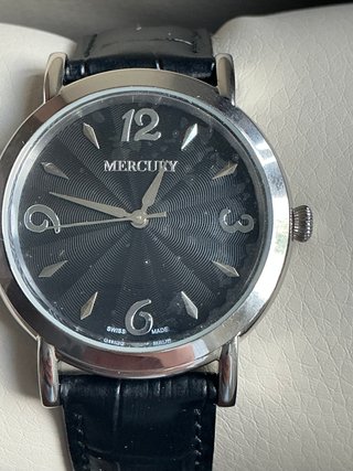 Reloj Mercury Swiss Made. NUEVO CON CAJA Y PAPELES
