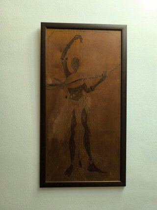 Cuadro Artesanía Africana de Madera