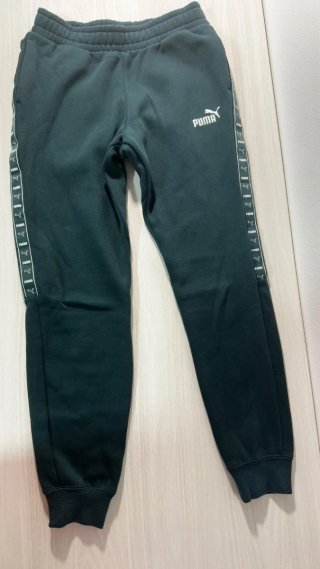 Pantalón de chándal Puma negro Niño