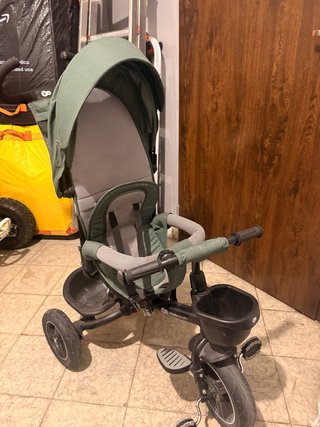 Triciclo Kinderkraft Verde, como nuevo