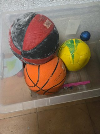 Set de 3 balones deportivos