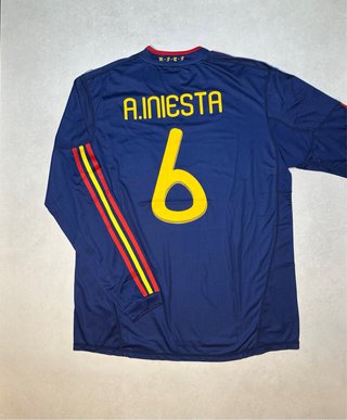 Camiseta España A. Iniesta 6 Talla XL