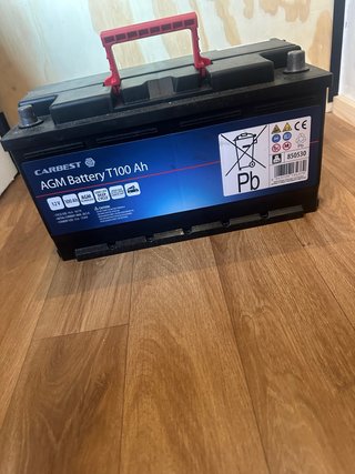 Bateria AGM 100 NUEVA BATERIA CAMPER