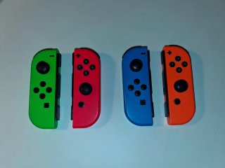 4 Mandos Joy-Con originales para Nintendo Switch