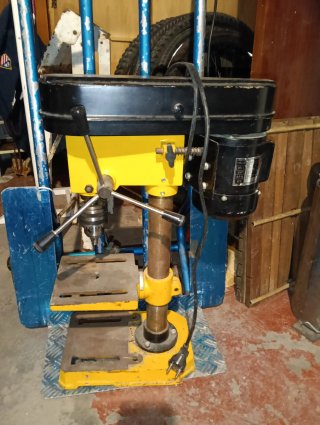 Taladro de columna de sobremesa