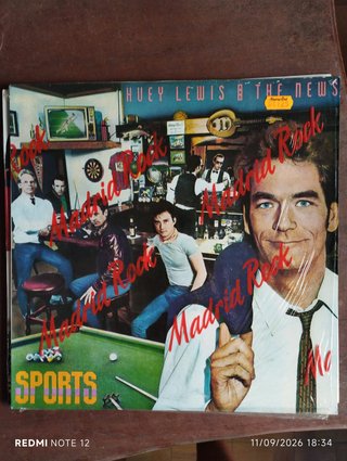 LP Huey Lewis & The News - Sports