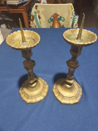 Candelabros Góticos Antiguos