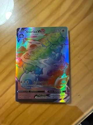 Carta Pokémon Snorlax VMAX