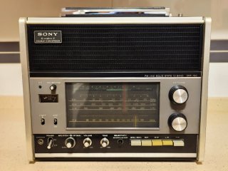 Sony CRF-160 receptor 13 bandas vintage, funciona