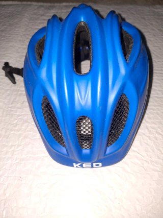 Casco de bicicleta KED azul