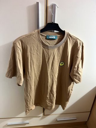 Camiseta Barrow Beige Manga Corta