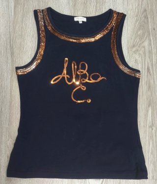 Camiseta Alba Conde Negra Talla M