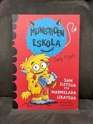 Libro Sam Iletsua eta marmelada likatsua. Liburua