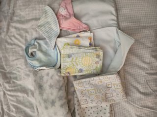 Set de cambiador y accesorios para bebé