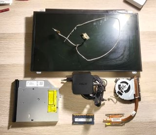 Recambios y piezas para portátil Asus