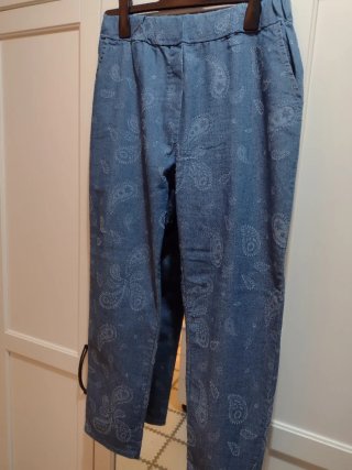 Pantalón Tejano Estampado
