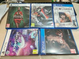 Lote de 5 juegos para PS4 y PS5