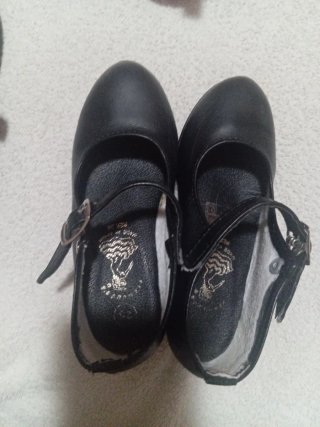 Zapatos de tacón para niña, talla 25