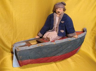 Barco de Geppetto  en gomaespuma más vestuario
