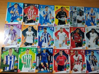 Lote de 56 Cartas de Fútbol Panini 2024-25